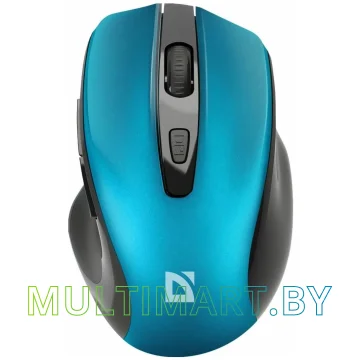 Мышь Defender Prime MB-053 (бирюзовый)